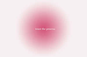 Pink Aura Inspirational Quote Wallpaper