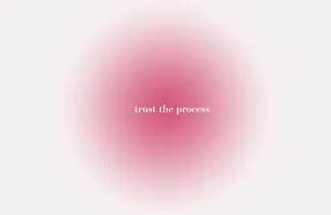 Pink Aura Inspirational Quote Wallpaper