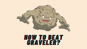 Pink Background Of Graveler Wallpaper