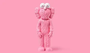 Pink Bff Kaws Pc Wallpaper