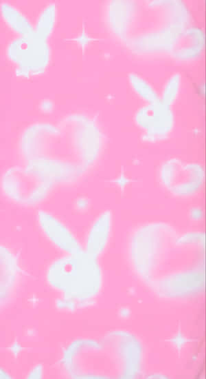Pink Bimbo Aesthetic Background Wallpaper