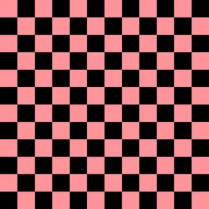 Pink Black Checkered Pattern Wallpaper
