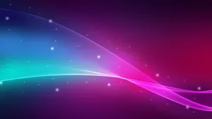 Pink Blue Magical Lines Wallpaper