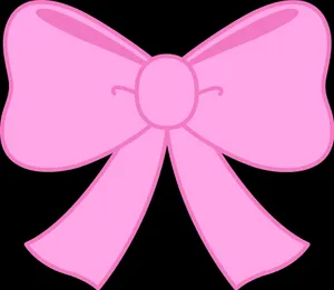 Pink Bow Clipart Wallpaper