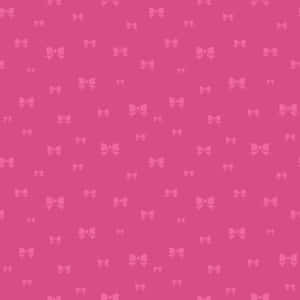 Pink Bow Pattern Background Wallpaper