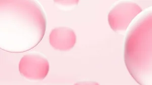 Pink Bubble Backdrop Wallpaper