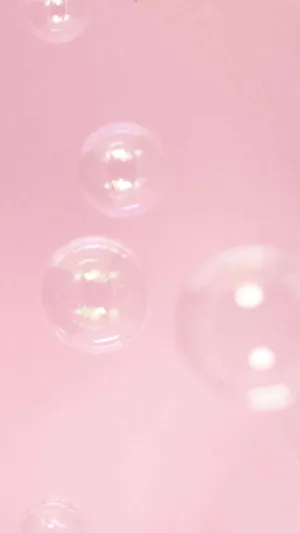 Pink Bubble Dreamscape Wallpaper