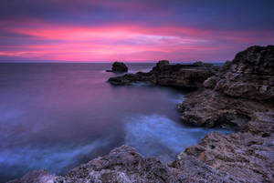 Pink Bulgarian Coast Wallpaper