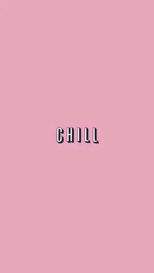 Pink Chill Aesthetic Wallpaper Wallpaper