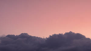 Pink Cloud Sky Wallpaper