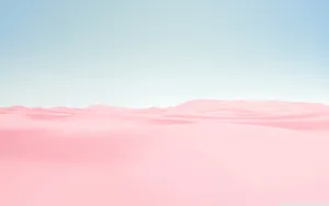 Pink Desert Serenity Background Wallpaper
