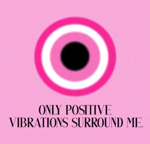 Pink_ Evil_ Eye_ Positive_ Vibrations Wallpaper
