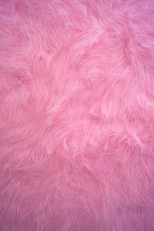 Pink_ Faux_ Fur_ Texture_ Closeup Wallpaper