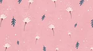 Pink Flower Laptop Wallpaper
