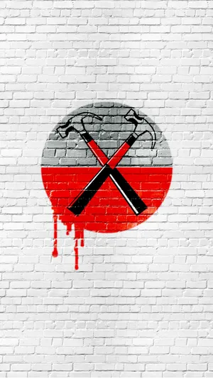 Pink Floyd 4k Hammers Logo The Wall Wallpaper