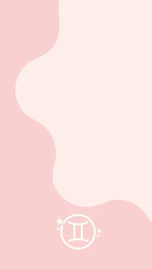 Pink Gemini Aesthetic Wallpaper Wallpaper