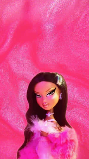 Pink Glam Baddie Barbie Aesthetic Wallpaper