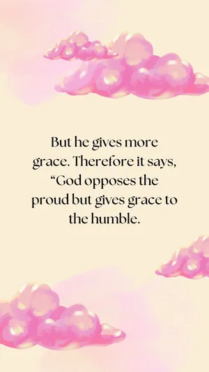 Pink Grace Bible Verse Wallpaper
