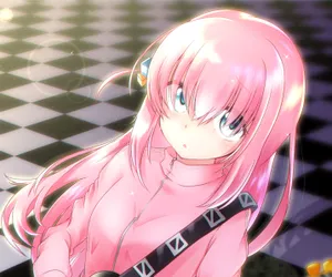 Pink Haired Anime Girl Sunlight Reflection Wallpaper