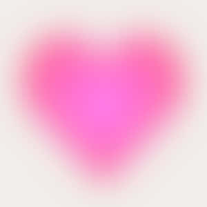 Pink Heart Aura Wallpaper