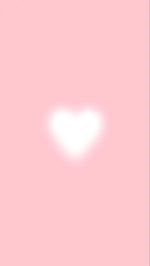 Pink Heart Aura Glow Wallpaper
