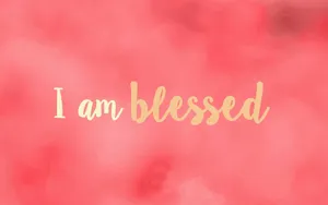 Pink Inspirational Quote Background Wallpaper