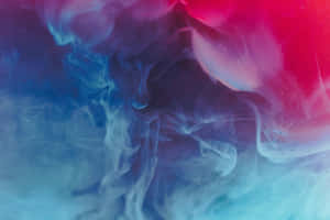 Pink Ipad Pro Smoke Wallpaper