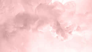 Pink Laptop Clouds Wallpaper