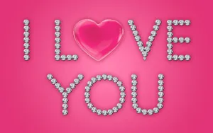 Pink Love - A Burst Of Romance In The Air Wallpaper