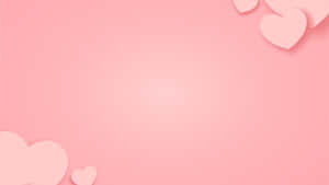 Pink Love - Heartfelt Wallpaper Wallpaper