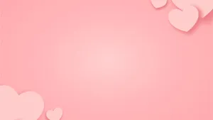 Pink Love - Heartfelt Wallpaper Wallpaper