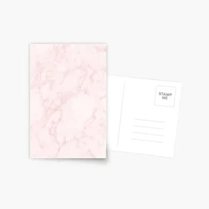 Pink Marble Postcards Wallpaper