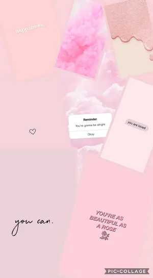 Pink Meets Cool In This Fashionable Aesthetic. Wallpaper