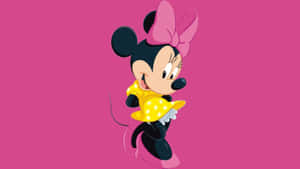 Pink Minnie Mouse Wallpaper