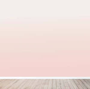 Pink Ombre Backgroundwith Wooden Floor Wallpaper