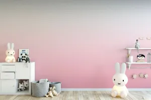 Pink Ombre Nursery Wall Decor Wallpaper