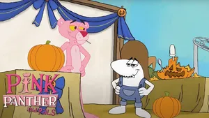 Pink Panther Halloween Episode Wallpaper