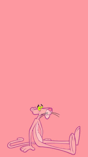 Pink Panther Relaxed Pose Wallpaper