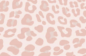 Pink Pastel Cute Cheetah Print Wallpaper