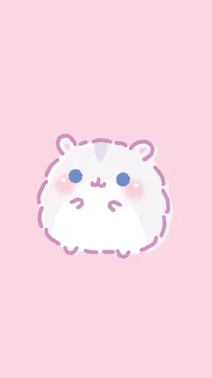 Pink Pfp Cute Hamster Wallpaper