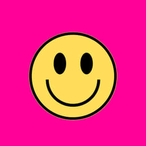 Pink Pfp Smiley Emoticon Wallpaper