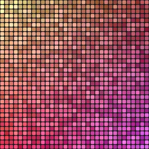 Pink Pixel Mosaic Gradient Wallpaper