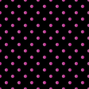 Pink Polka Dot In Black Background Wallpaper