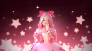 Pink Princess Dress To Impress Wallpaper