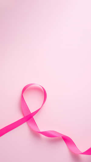 Pink Ribbon Awareness Texture Wallpaper