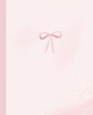 Pink Ribbon Elegance Wallpaper