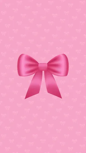 Pink Ribbon Of Strength And Support Wallpaper