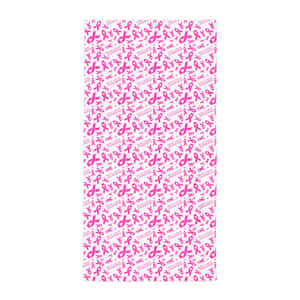 Pink Ribbon Pattern Texture Wallpaper