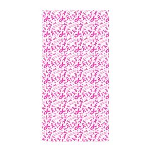 Pink Ribbon Pattern Texture Wallpaper