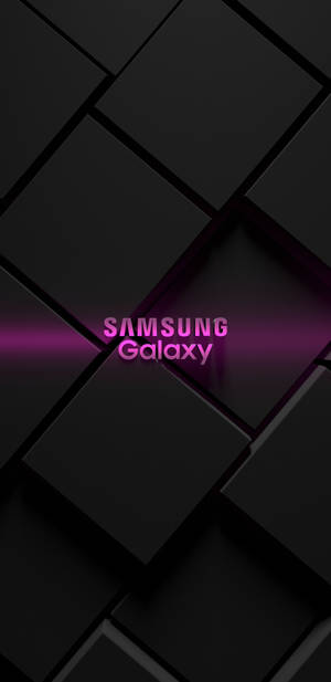 Pink Samsung Galaxy Rhombus Pattern Wallpaper